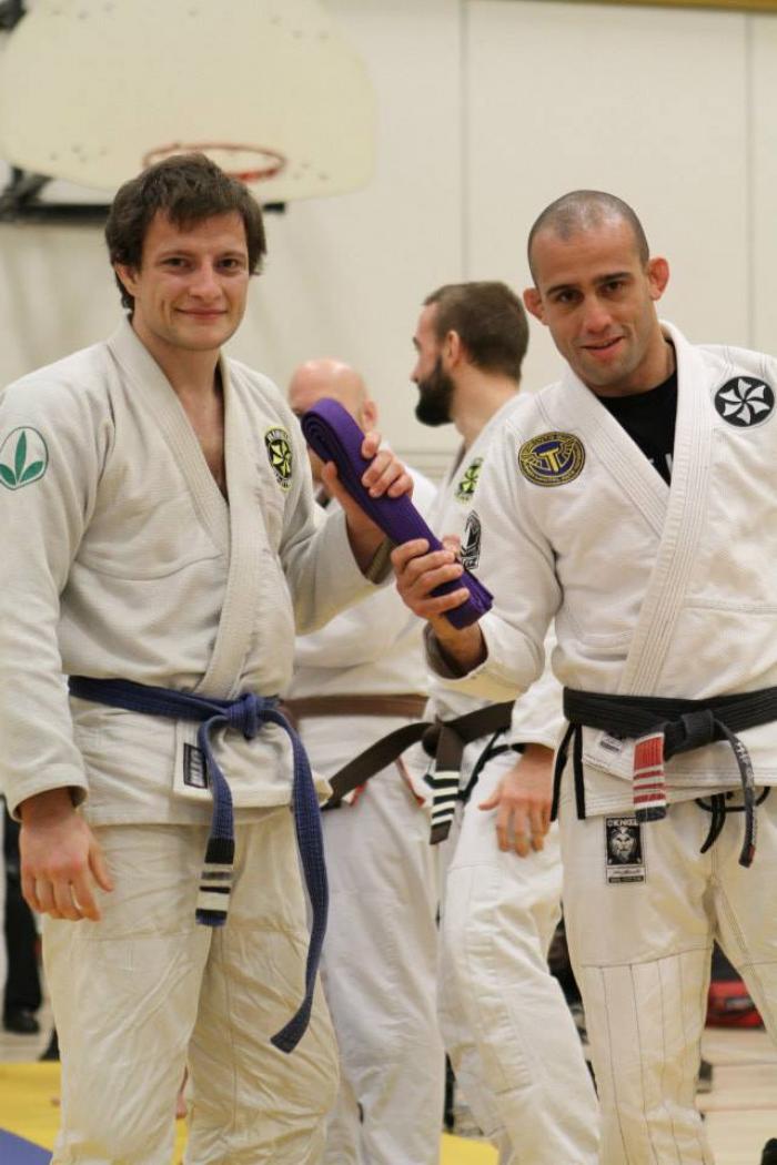 Purple belt · December 13, 2014 · Promoted by Jorge Britto