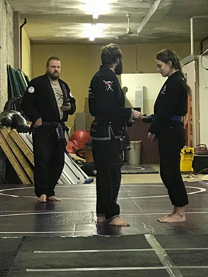 Blue belt · September 1, 2019 · Promoted by John "bogus" Devall