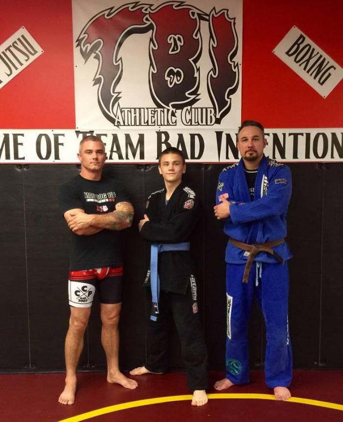 Blue belt · September 16, 2016 · Promoted by Aaron Martinez