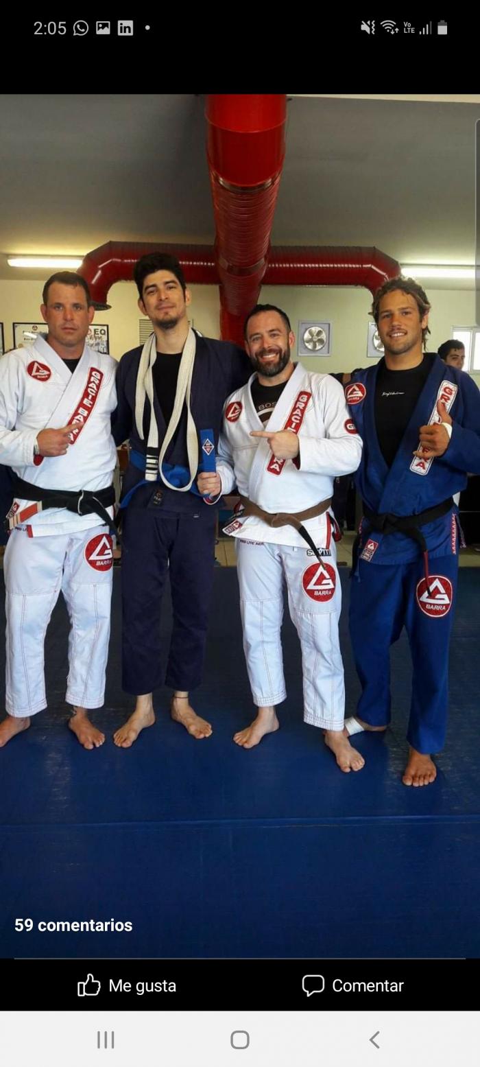 Blue belt · May 6, 2017 · Promoted by Professor Tyler Bossard
