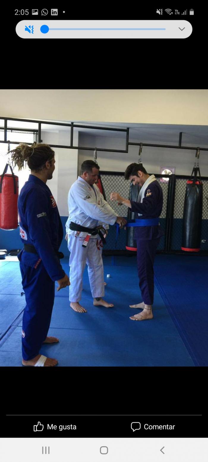 Blue belt · May 6, 2017 · Promoted by Professor Tyler Bossard