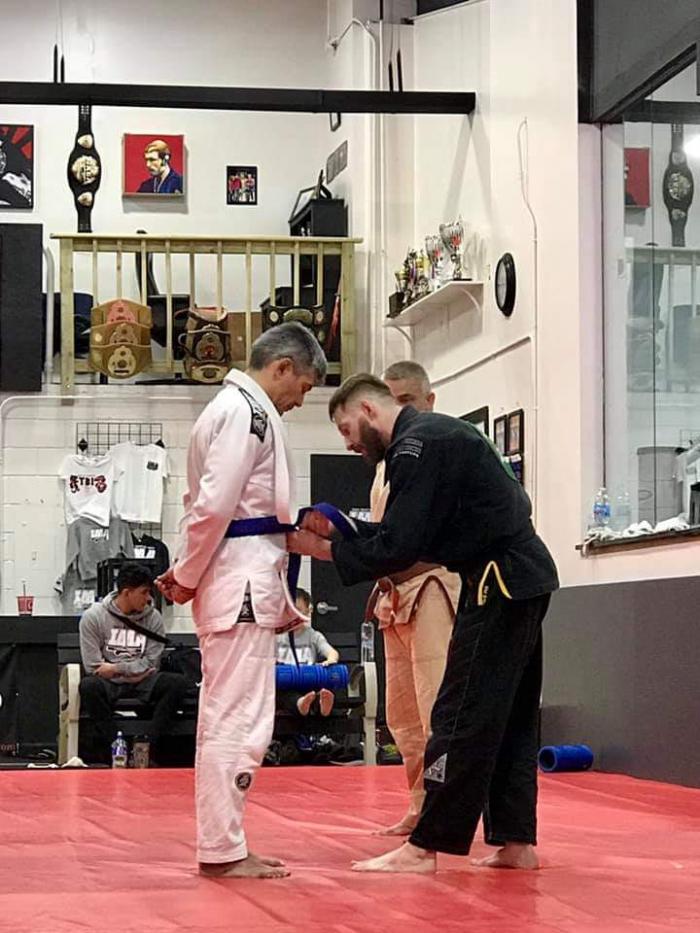 Blue belt · March 14, 2020 · Promoted by John "bogus" Devall