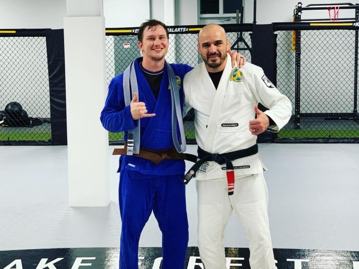 Brown Belt promotion from Professor Joel Garcia