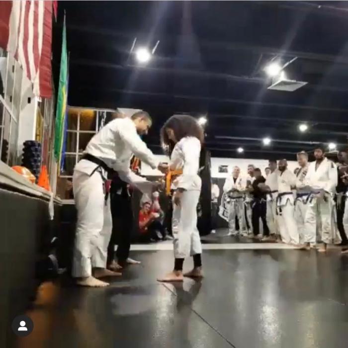 Orange belt · February 10, 2019 · Promoted by Edgard Echeverria