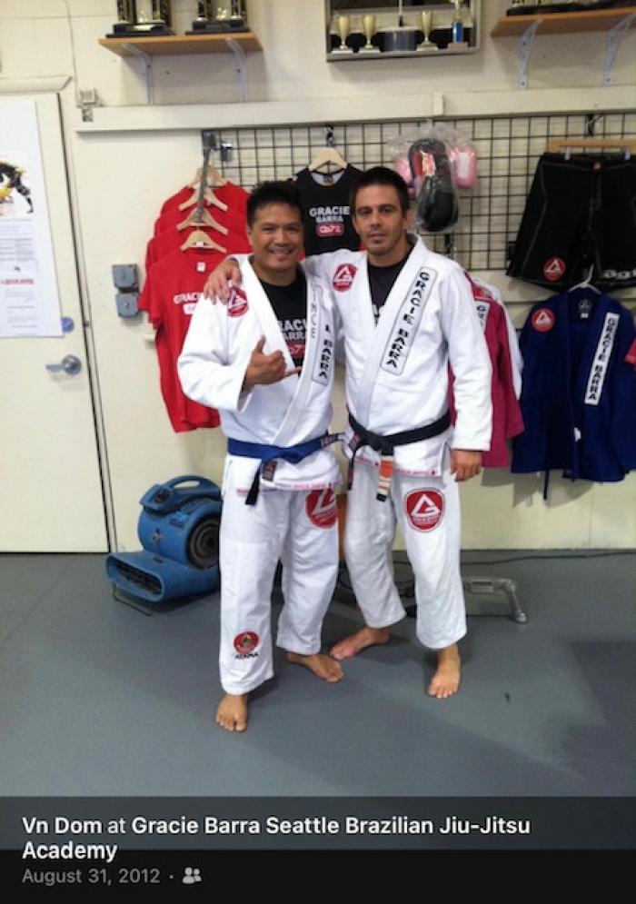 Blue belt · August 31, 2012 · Promoted by Professor Rodrigo Lopez