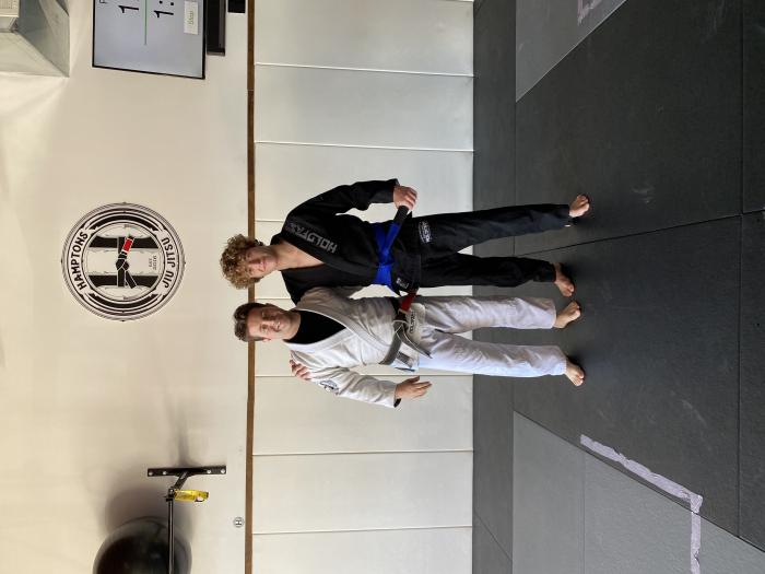 Blue belt · October 13, 2020 · Promoted by Greg Melita
