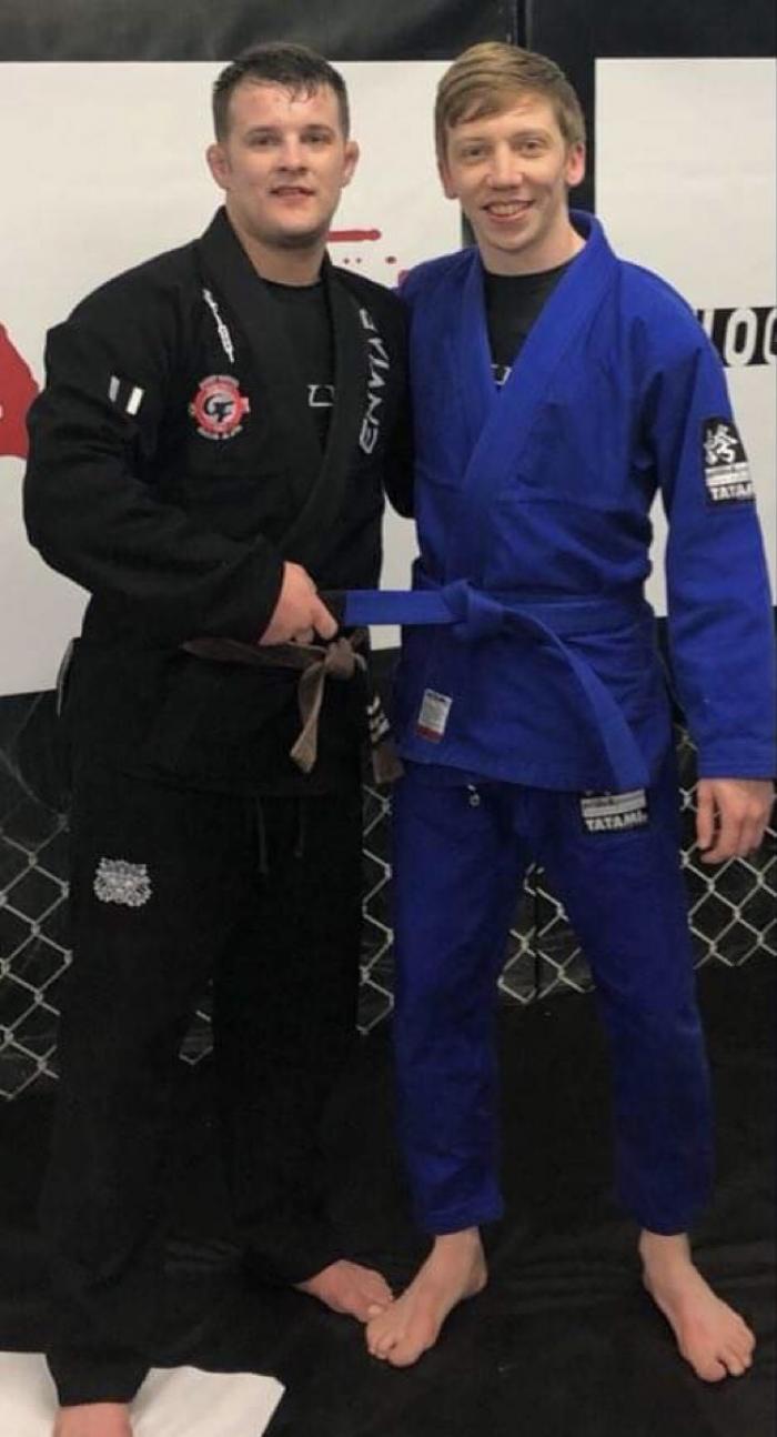 Blue belt · December 26, 2020 · Promoted by Danny Hughes