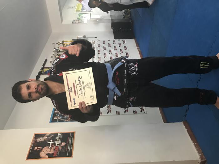 Blue belt · March 26, 2017 · Promoted by Edgard Echeverria