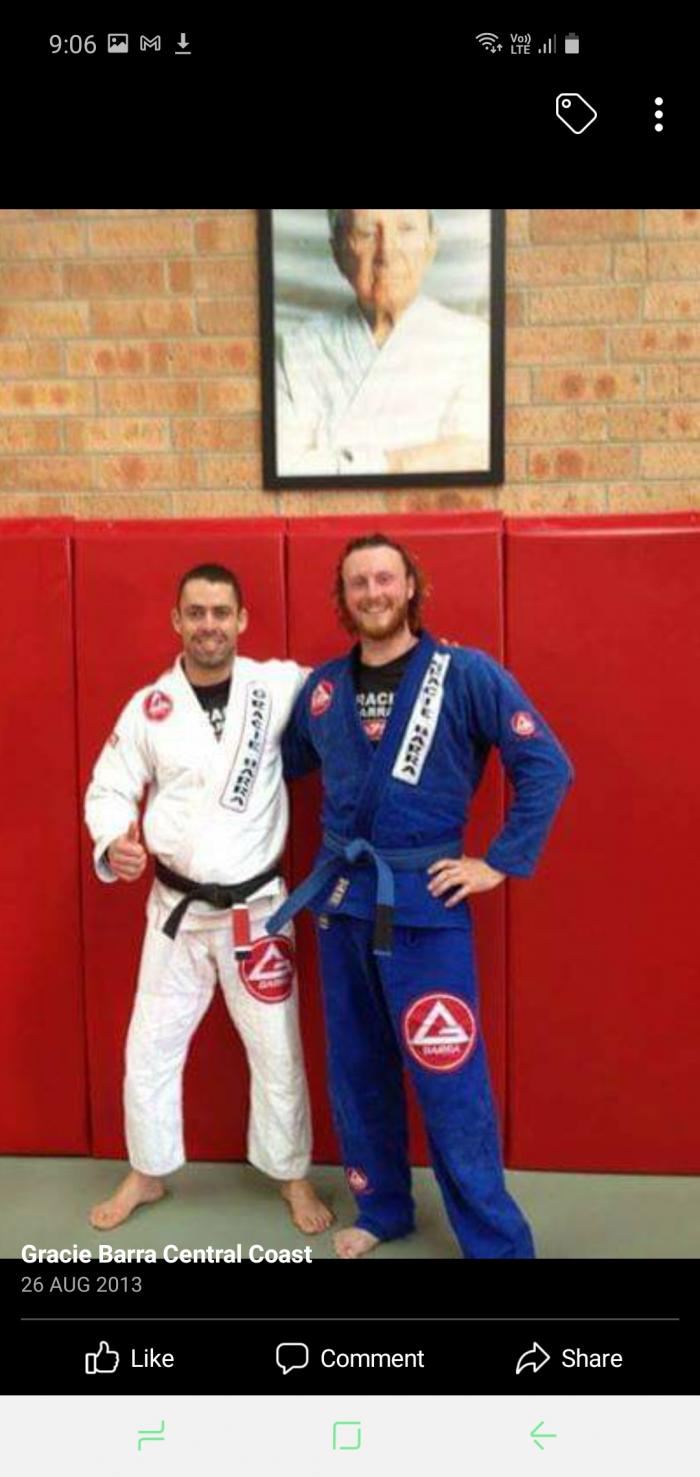 Blue belt · August 1, 2012 · Promoted by Danillo Coltro