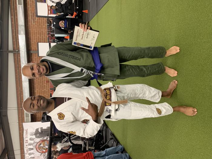 Blue belt · January 3, 2019 · Promoted by John Schell
