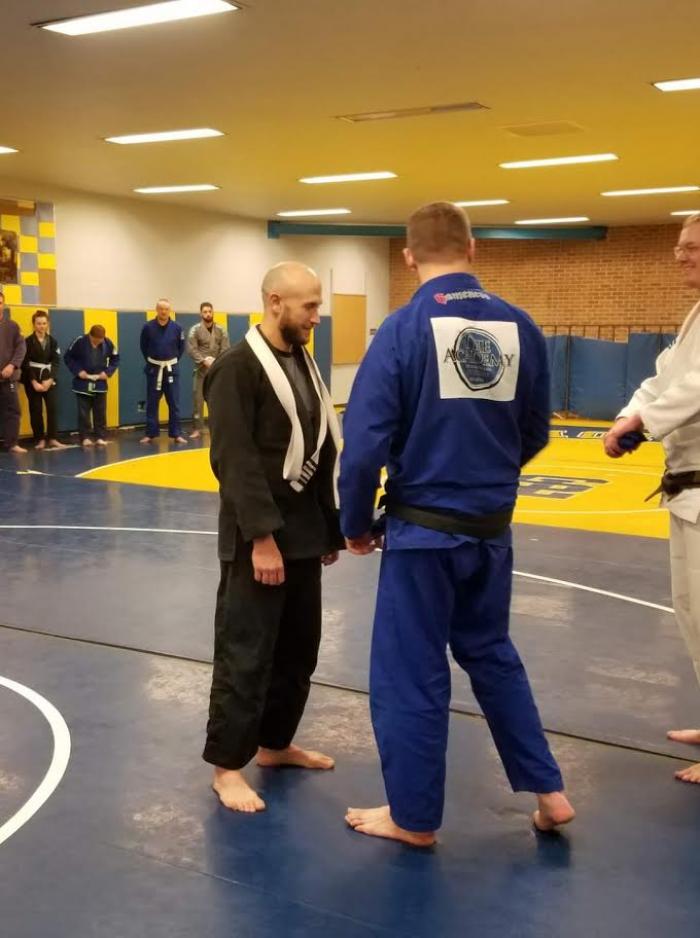 Blue belt · March 17, 2018 · Promoted by Robert Wunderlich