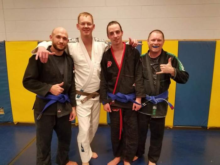Blue belt · March 17, 2018 · Promoted by Robert Wunderlich