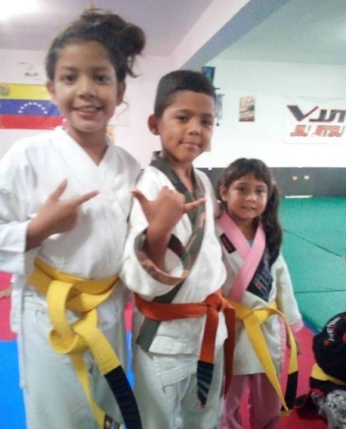 Yellow belt · February 20, 2018 · Promoted by Angel Forero