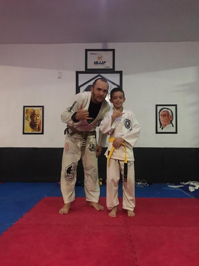 Yellow belt · February 20, 2018 · Promoted by Angel Forero