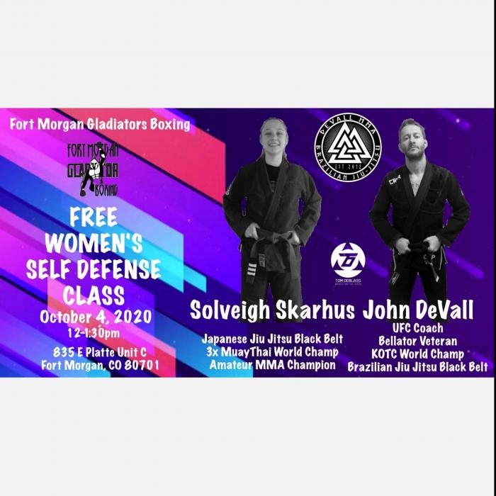 Free Women's Self Defense - 10/4/2020
