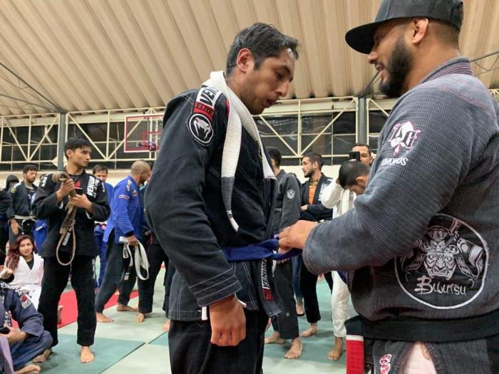 Blue belt · October 26, 2019 · Promoted by Fausto Terán