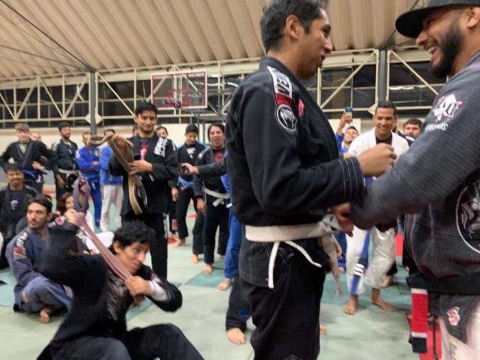 Blue belt · October 26, 2019 · Promoted by Fausto Terán