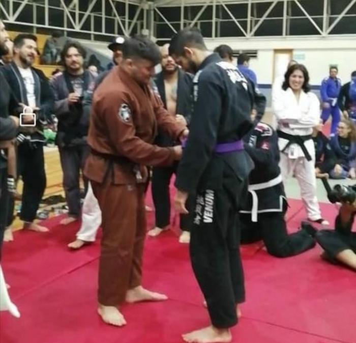 Purple belt · April 24, 2021 · Promoted by Fabian Sanchez