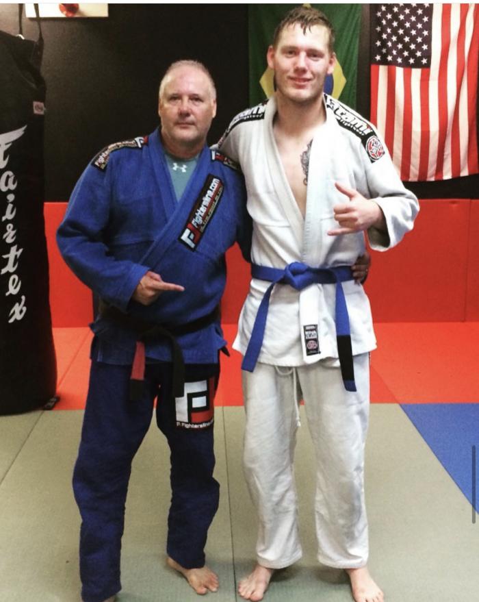 Blue belt · March 23, 2016 · Promoted by Tony Cole