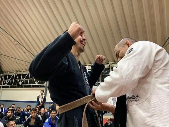 Brown belt · October 26, 2019 · Promoted by Fabián Tapia