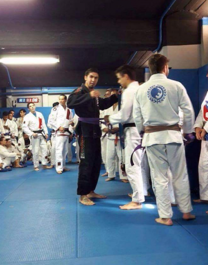 Purple belt · March 19, 2017 · Promoted by Julio Cordoba
