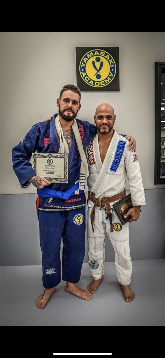 Blue belt · November 27, 2019 · Promoted by Hector Rosario