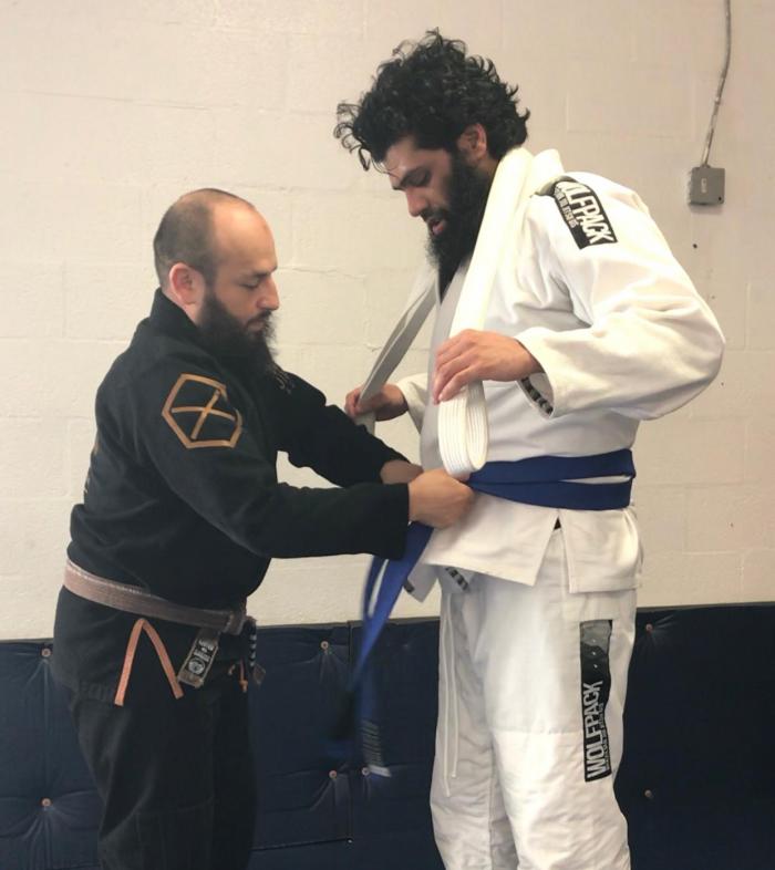 Blue belt promotion