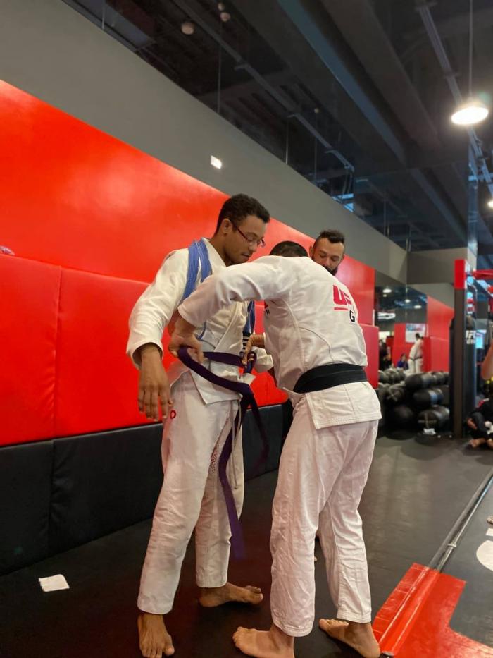 Purple belt · December 27, 2020 · Promoted by Rafael Miranda
