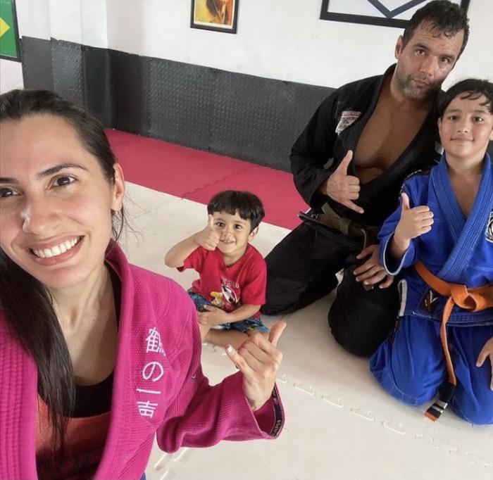 Blue belt · February 21, 2018 · Promoted by Angel Forero