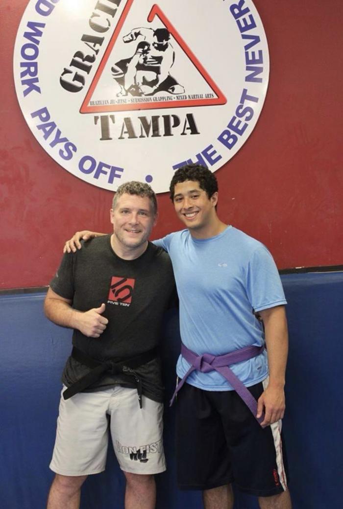 Purple belt · August 5, 2013 · Promoted by Rob Kahn