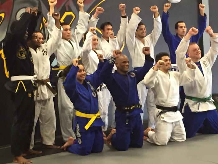 Judo cross training with Hector Lombard