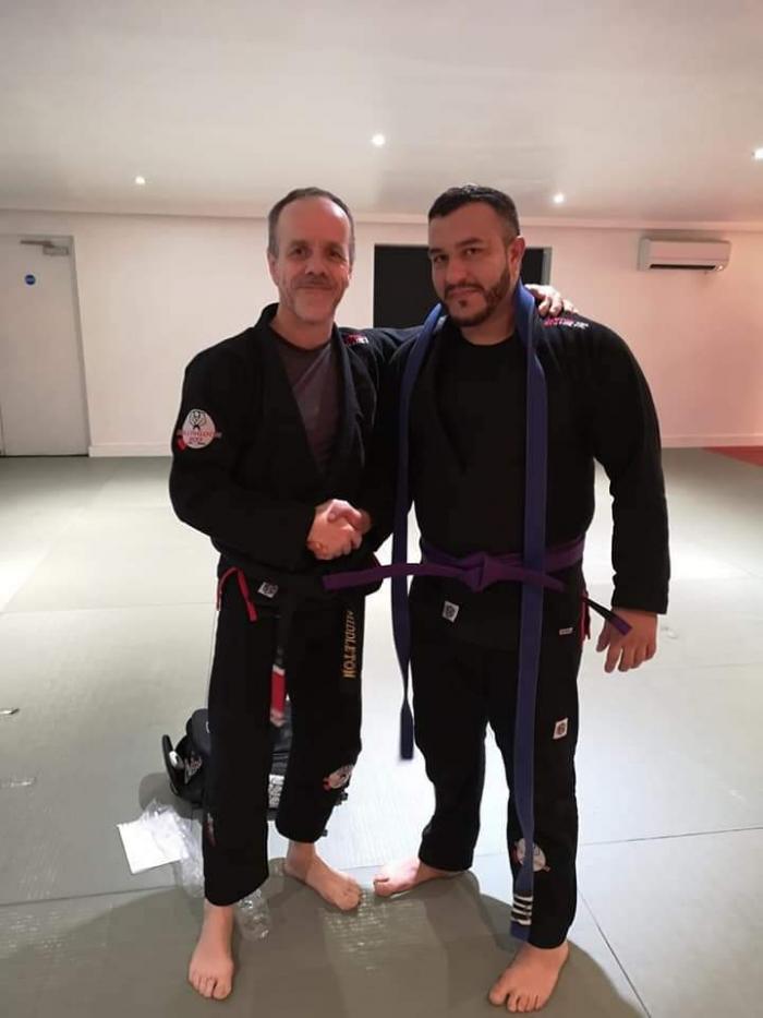 Purple belt · December 7, 2019 · Promoted by Rodger Middleton