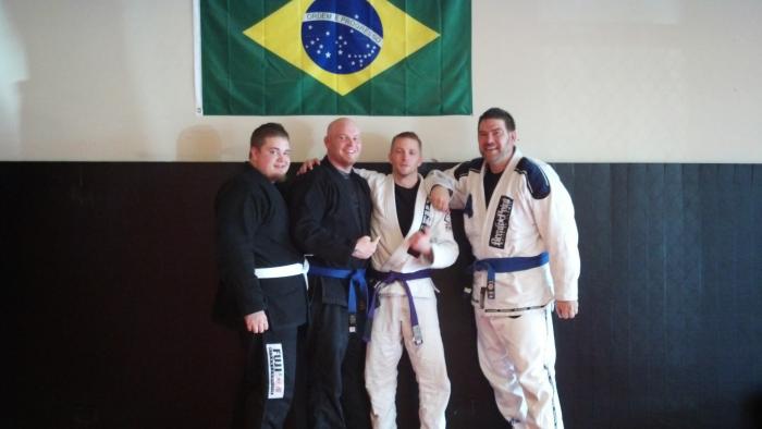 Purple belt · August 27, 2013 · Promoted by Tony Basile with Alvin Robinson