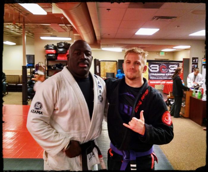 Purple belt · August 27, 2013 · Promoted by Tony Basile with Alvin Robinson