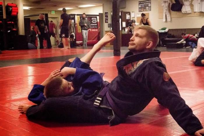 Purple belt · August 27, 2013 · Promoted by Tony Basile with Alvin Robinson