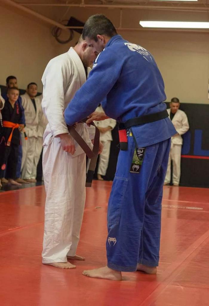 Brown belt · May 1, 2014 · Promoted by Tony Basile