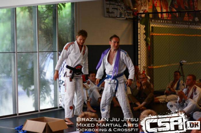 Purple belt · June 17, 2013 · Promoted by Christian Graugart