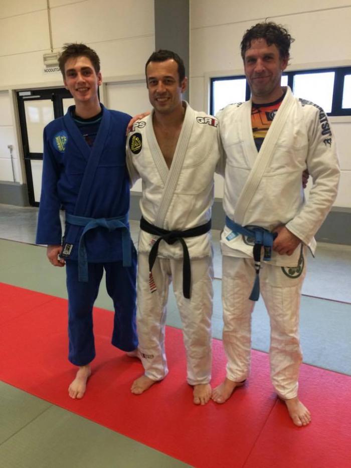 Blue belt · September 1, 2014 · Promoted by Robin Gracie
