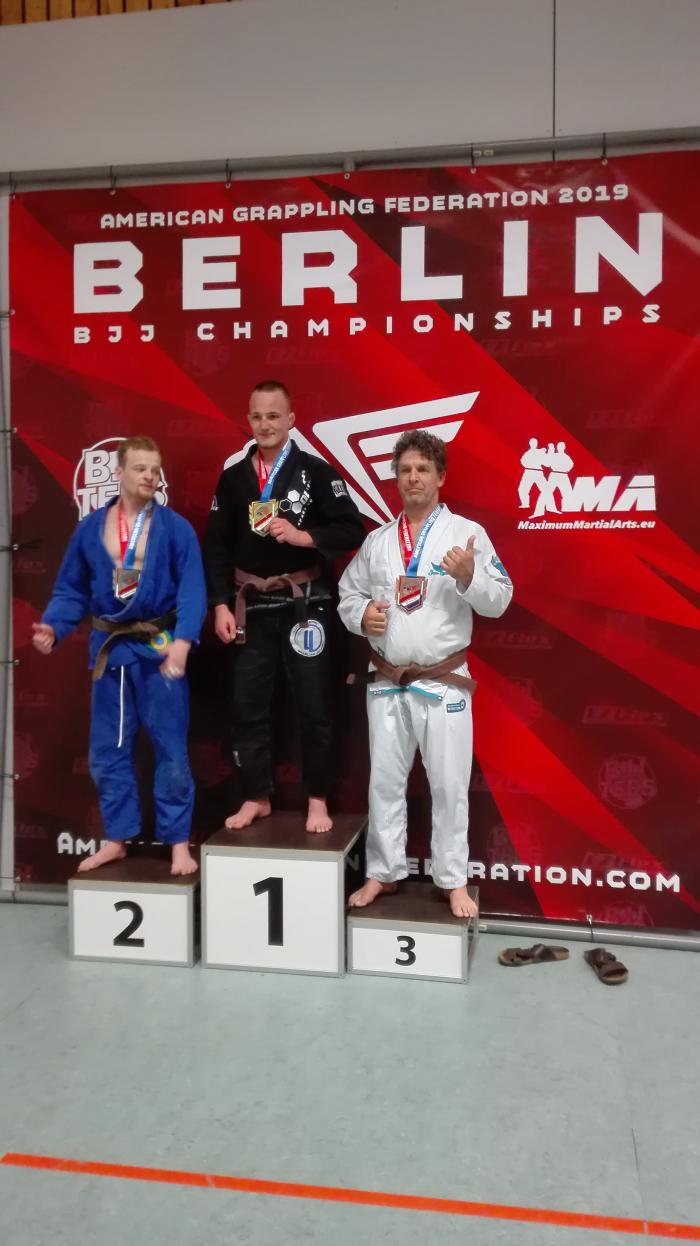 Brown belt · September 1, 2018 · Promoted by Robin Gracie