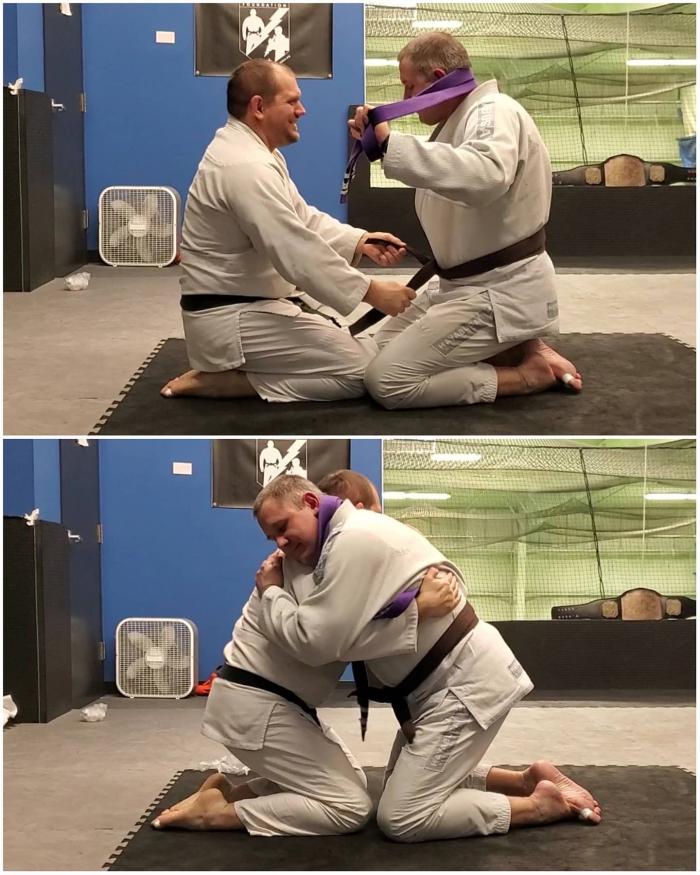 Brown belt · January 5, 2021 · Promoted by Joe Bauserman
