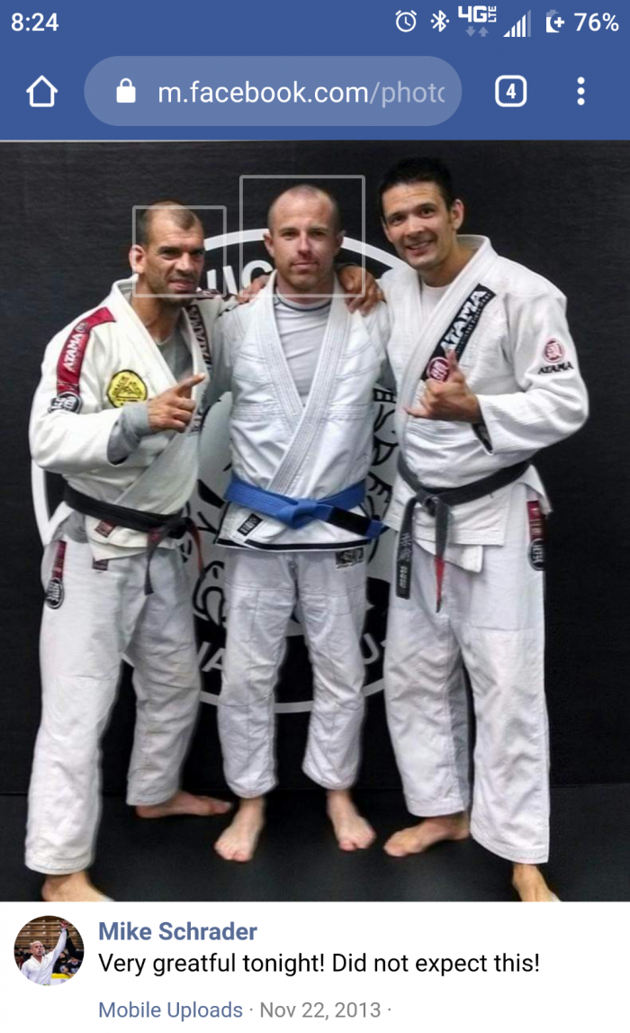 Blue belt · November 22, 2013 · Promoted by Jack McVicker
