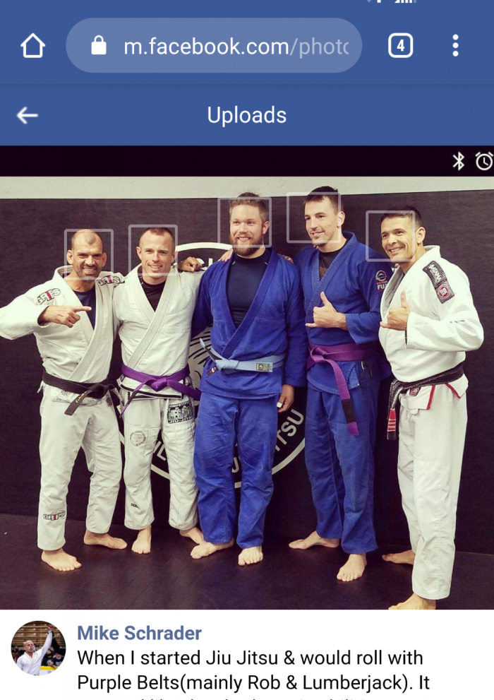 Purple belt · November 18, 2017 · Promoted by Jack McVicker