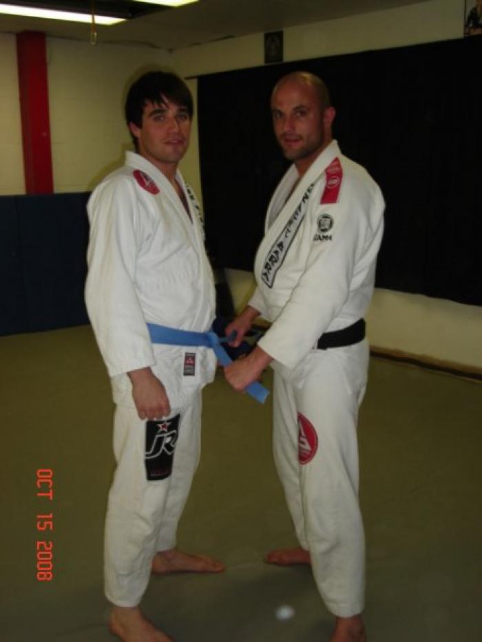 Blue belt · October 1, 2008 · Promoted by Josh Russell