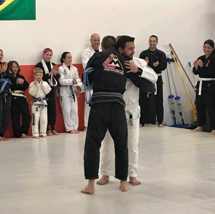 Blue belt · February 19, 2020 · Promoted by Nate Ryan