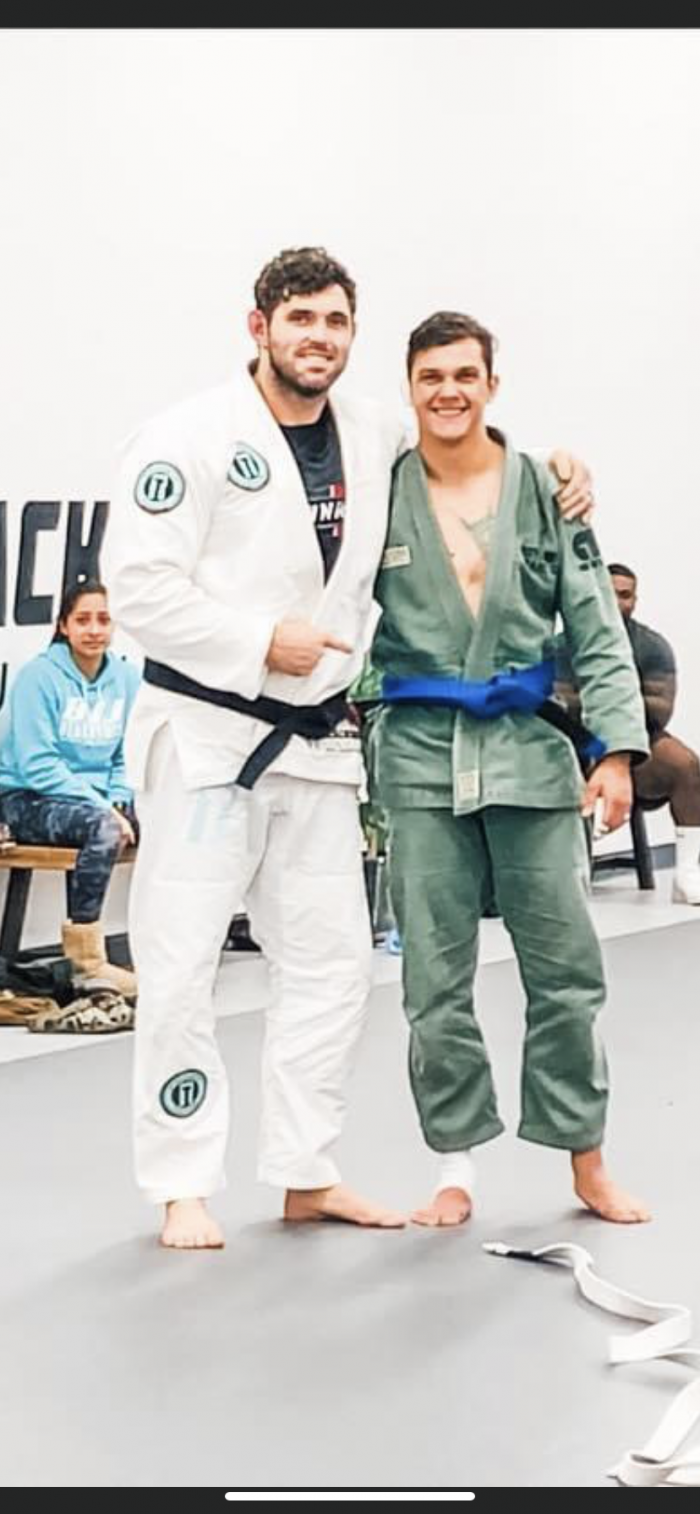 Blue belt · January 6, 2021 · Promoted by James Smith