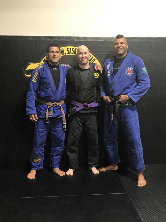 Purple belt · August 2, 2020 · Promoted by Jason Church