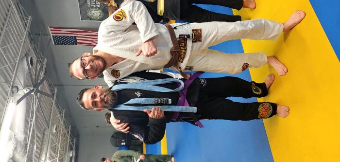 Purple belt · January 18, 2020 · Promoted by Derek Lemos