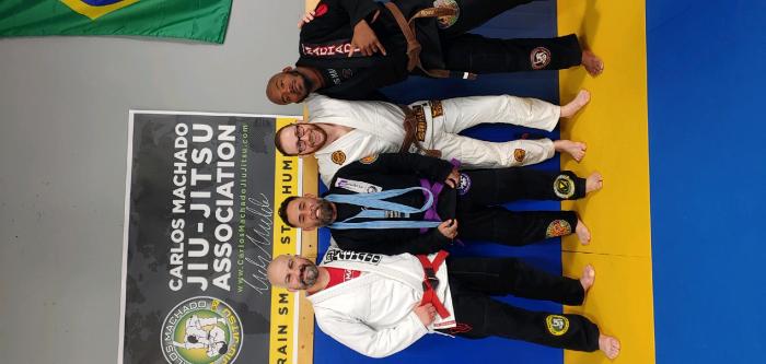 Purple belt · January 18, 2020 · Promoted by Derek Lemos