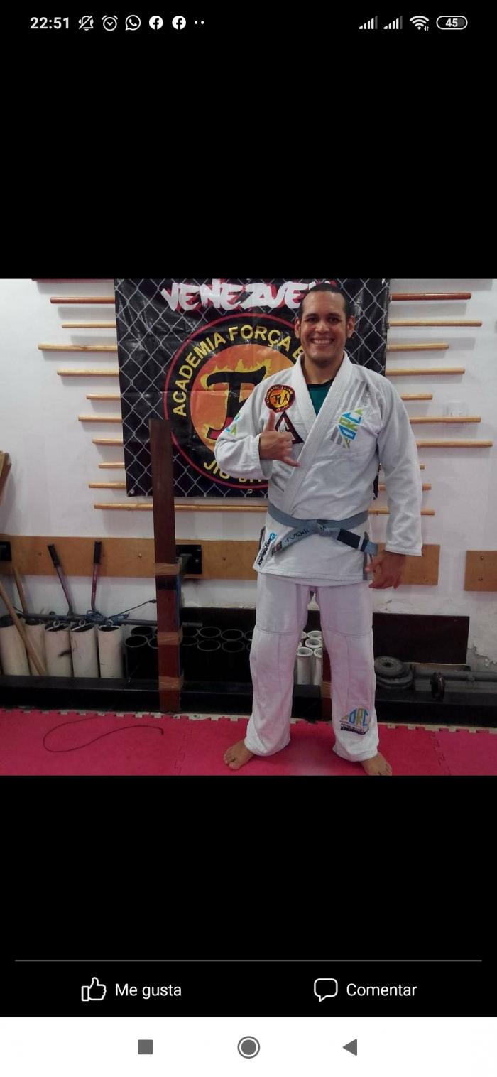 Blue belt · January 25, 2015 · Promoted by Mario Gonzalez