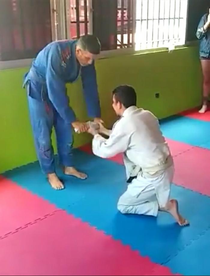 Blue belt · January 17, 2018 · Promoted by Ydalvis siso